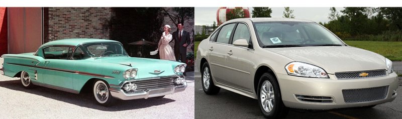 impala evo car generations